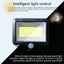 Outdoor Solar Lights Motion Flood Light 100 LED 2004033 Carousel 12