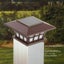 Fence Post Cap Solar Lights Outdoor Lamp Warm White 2004030 Carousel 6