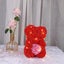 Rose Bear Hand Made Rose Teddy Bear Flower Bear Carousel 3