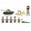 Classic MOC WW2 Army Figures Bricks World War II North Africa Military Boys Carousel 2