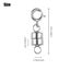 Magnetic Necklace Spring Claw Clasps Buckle Carousel 8