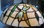 Tiffany 40cm to fit YOUR std. lamp "Glass D/flies" FREE FREIGHT Carousel 1