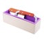 3pcs/set Rectangle Silicone Soap Mold Carousel 2