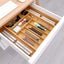 Bamboo Expandable Drawer Organizer for Utensils-9 Compartments Carousel 4