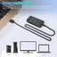 External USB Sound Card Audio Adapter 7.1 Stereo 3.5mm for Headset Mic PC PS4/5 Carousel 6