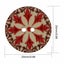 Retro Wood Button 2 Holes Mixed Color Flower Handwork Apparel Sewing 100Pcs Carousel 7