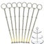 8 Sets 2 Or 3 Tier Cake Plate Stand Handle Fittings Gold Plate Stands For Tea Sh Carousel 1