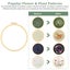 Embroidery Starter Kit For Beginners Cross Stitch Stamped DIY Decor Craft 4pcs Carousel 5