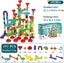 197Pcs Piece DIY Marble Run Race Set Carousel 4