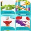 197Pcs Piece DIY Marble Run Race Set Carousel 6