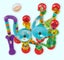 197Pcs Piece DIY Marble Run Race Set Carousel 8