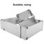 Adjustable Cake Tin Rectangular Baking Frame Stainless Steel Mould Carousel 4