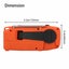 Solar Camping Radio Flashlight Carousel 8