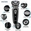 Rotary Shaver for Men 3D Floating Blade Washable Type-C USB Rechargeable Shaving Carousel 3