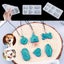 Dog Tag Resin Moulds Silicone Keychain Molds I1031WT0 Carousel 5