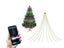 App Controlled 200 LEDs Christmas Lights Xmas Color Changing String Light Carousel 1