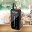 Mini Digital AM FM Radio Handy Receiver Battery Powered Player 3.5mm Audio +Clip Carousel 3