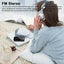 Mini Digital AM FM Radio Handy Receiver Battery Powered Player 3.5mm Audio +Clip Carousel 6