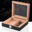 Humidor Handmade Wooden Humidor Tabletop with Hygrometer and Humidifier Carousel 2