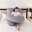 Pregnancy Pillows U-Shape Full Body Pillow-Plaid Carousel 9
