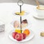 4 Set 3 Tier Cake Stand Hardware,tiered Tray Hardware 3 Tier Cake Stand Carousel 4