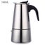 Stainless Steel Coffee Maker Mocha Espresso Latte Percolator Stove Coffee Maker Carousel 4