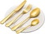 24pcs Cutlery Set Gold 2031902 Carousel 10