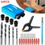 34pcs Pocket Hole Jig Kit Dowel Drill Joinery Screw Kit 3657903 Carousel 1