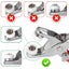 100 Sets Metal Snap Buttons Snap Fasteners Kit with Tool i2071CF0 Carousel 7
