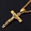U7 Crucifix Necklace-Gold Carousel 3