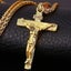 U7 Crucifix Necklace-Gold Carousel 4