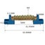 Bus Bar Terminal Block Grounding Strip Screw Terminal 4,6,8,10 and 12 Available Carousel 8