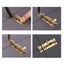 1pc Pure copper latch door lock window retro small latch lock latch hardware Carousel 4