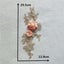 2 pairs lace fabric trimming embroidery DIY neckline collar clothing decoration Carousel 3