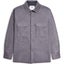 Lambretta Mens Plain Brushed Flannel Long Sleeve Shaket Overshirt - XL Carousel 1