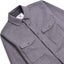 Lambretta Mens Plain Brushed Flannel Long Sleeve Shaket Overshirt - XL Carousel 2