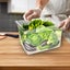 SOGA 200mm Clear Gastronorm GN Pan 1/2 Food Tray Storage Bundle of 6 Carousel 6