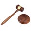 Handmade Wooden Auction Hammer for Lawyer Judge Handcrafted Gavel Court Hammer Carousel 1