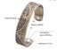Copper Viking Cuff Bracelet Magnetic Healthcare B0368GD0 Carousel 7