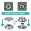 Fastener Snap Press Stud Cap Button Marine Boat Canvas Set Carousel 6