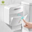 Toilet Paper Holder Tissue Storage Box Tray Wall Mounted Toilet Roll Holder Box Carousel 3