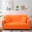 Anyseat 3 Seater Sofa Cover Plain Orange Style and Protection For Living Room... Carousel 3