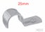 20 PACK OF 25mm HALF SADDLES - INOVO - GALVANISED CARBON STEEL - TRADE QUALITY Carousel 1