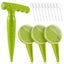 14pcs Seed Dispenser Planter Tool Set,Adjustable Garden Seeder Sower with 5 Dial Carousel 1