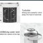 Electric Air Cooler Mini USB Fan Spray Air Conditioner Humidifier Carousel 4