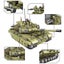 Military War Jungle Commando Tiger Tank Heavy Truck Army Vehicle Building Carousel 3