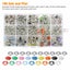 100 Sets Metal Snap Buttons Snap Fasteners Kit with Tool i2071CF0 Carousel 3