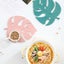 3Pcs/Set Wheat Straw Place Mat Insulation Non-slip Carousel 1