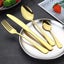 24pcs Cutlery Set Gold 2031902 Carousel 13