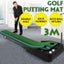 PGM Golf Putting Green Putting Trainer Mat Ball Auto Return 2023101 Carousel 1